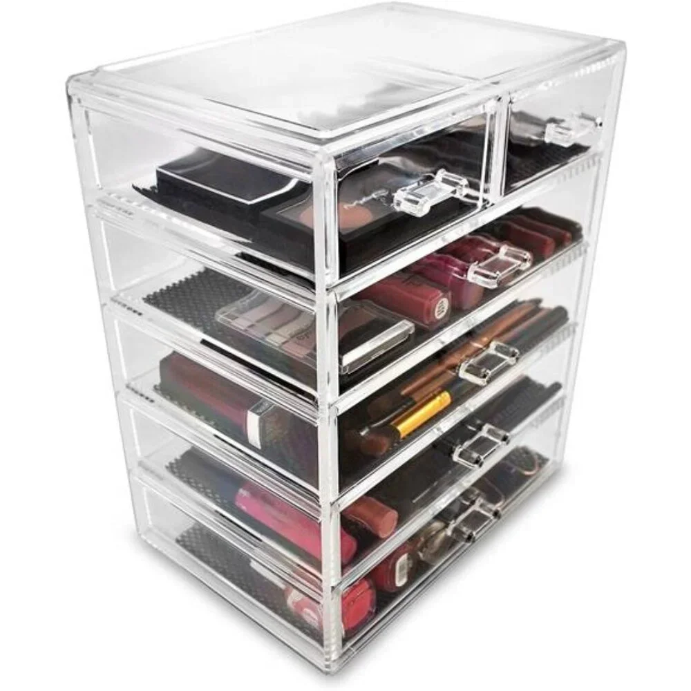 Sorbus Acrylic Makeup Organizer - Organization and Storage Case for Cosmetics